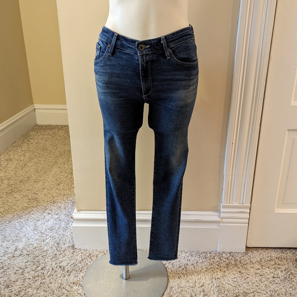 AG Adriano Goldschmied The Farrah ankle highrise skinny jeans size 26